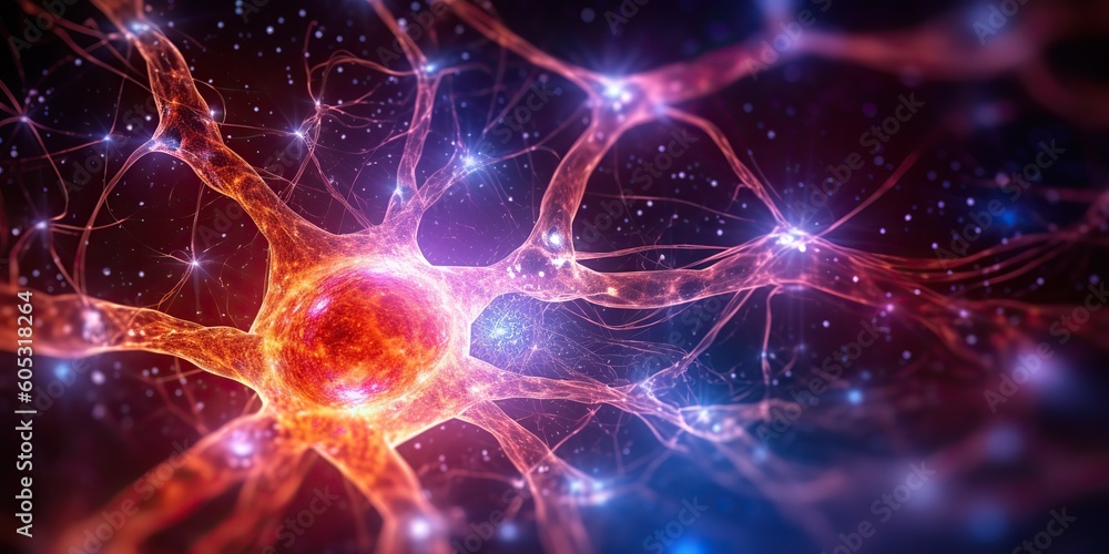 AI Generated. AI Generative. Human brain mind neuron system. Network remember knowledge network. Graphic Art AI Generated. AI Generative. Human brain mind neuron system. Network remember knowledge network. Graphic Art