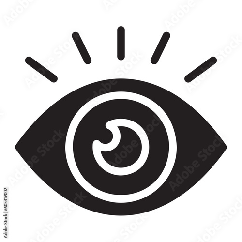 eye glyph icon