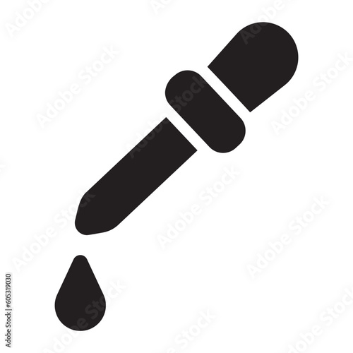 eyedropper glyph icon