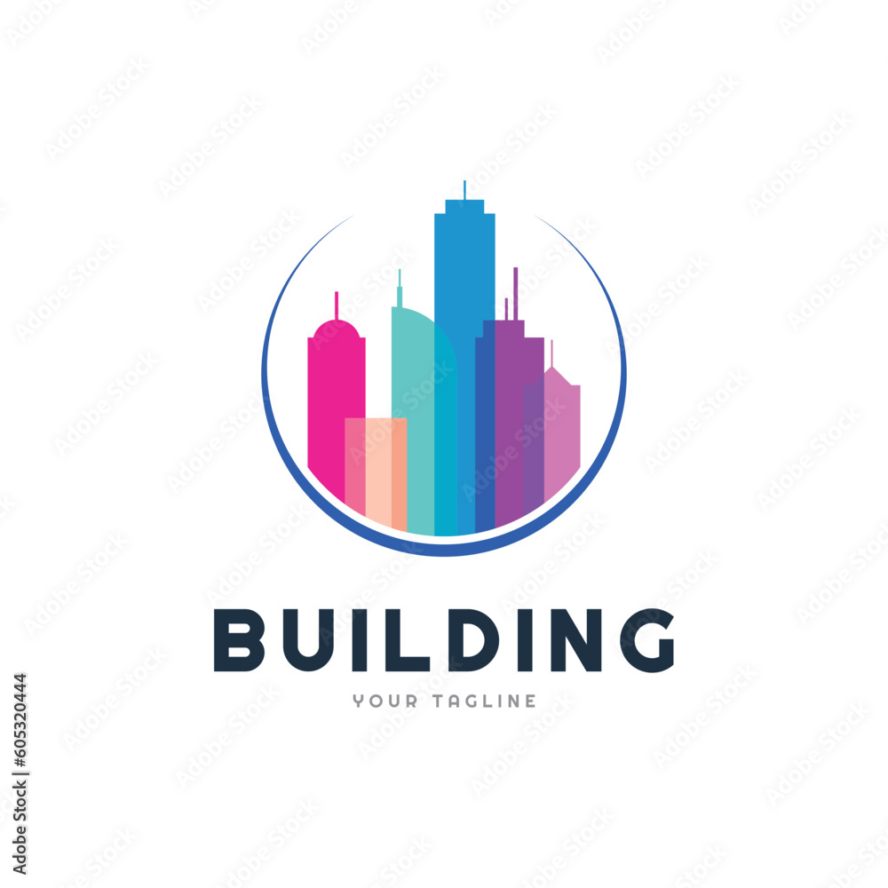 Real Estate Business Logo vector illustration design Real Estate Business Logo vector illustration design