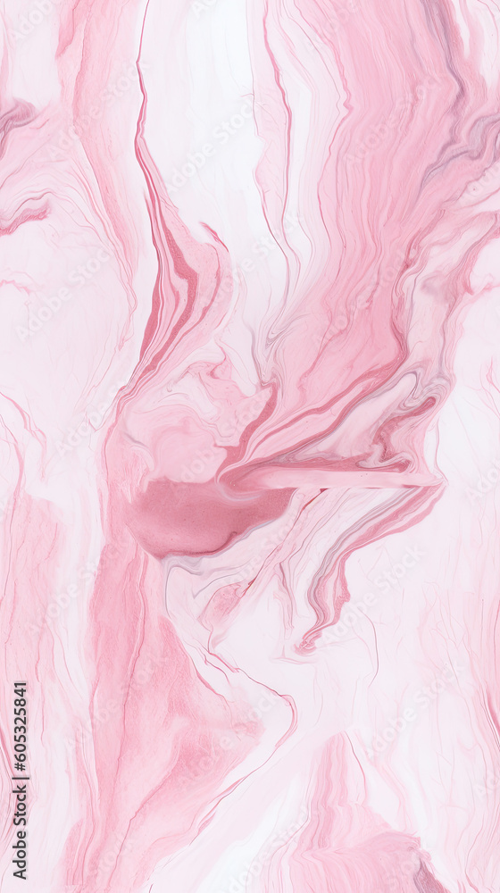 Fototapeta premium pink and white marble pattern tile, seamless