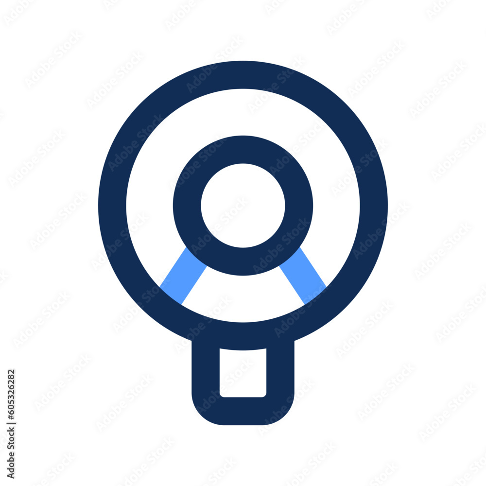 ring light outline color icon ring light outline color icon