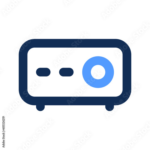 amplifier outline color icon