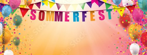 Sommerfest Banner