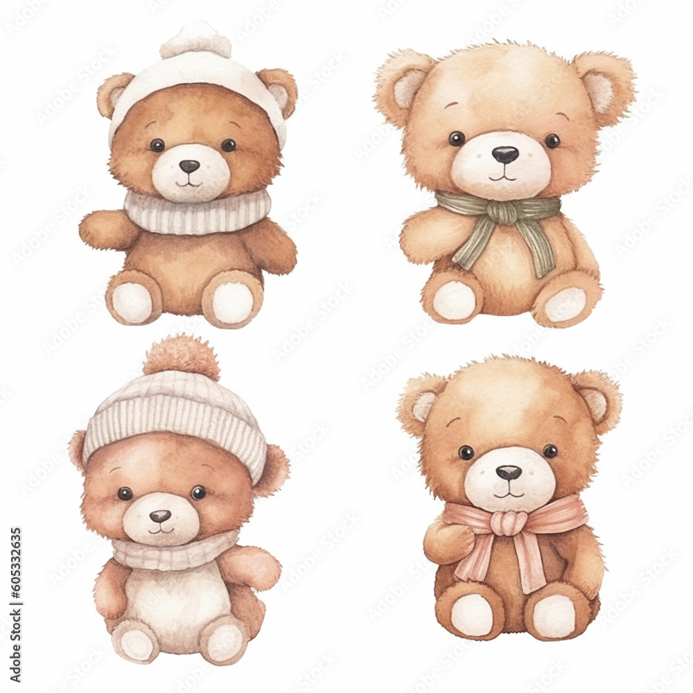 teddy bear set teddy bear set