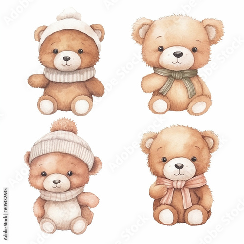 teddy bear set