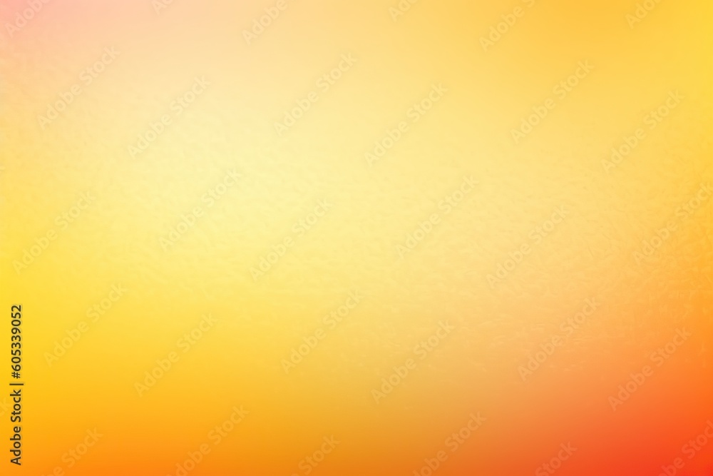 Abstract pastel orange and yellow gradient background, generative AI