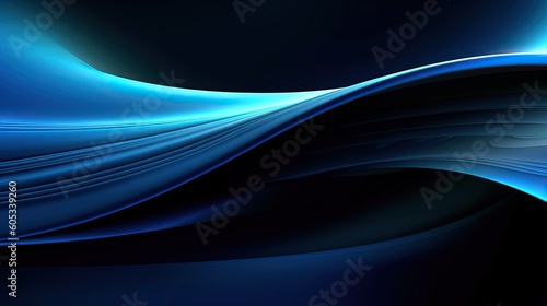 Blue fluid wave energy back...