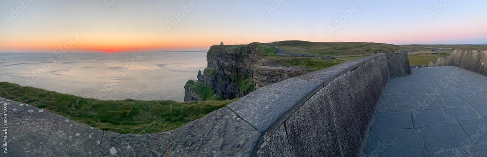 Sunset at the Cliffs Of Moher, Ireland