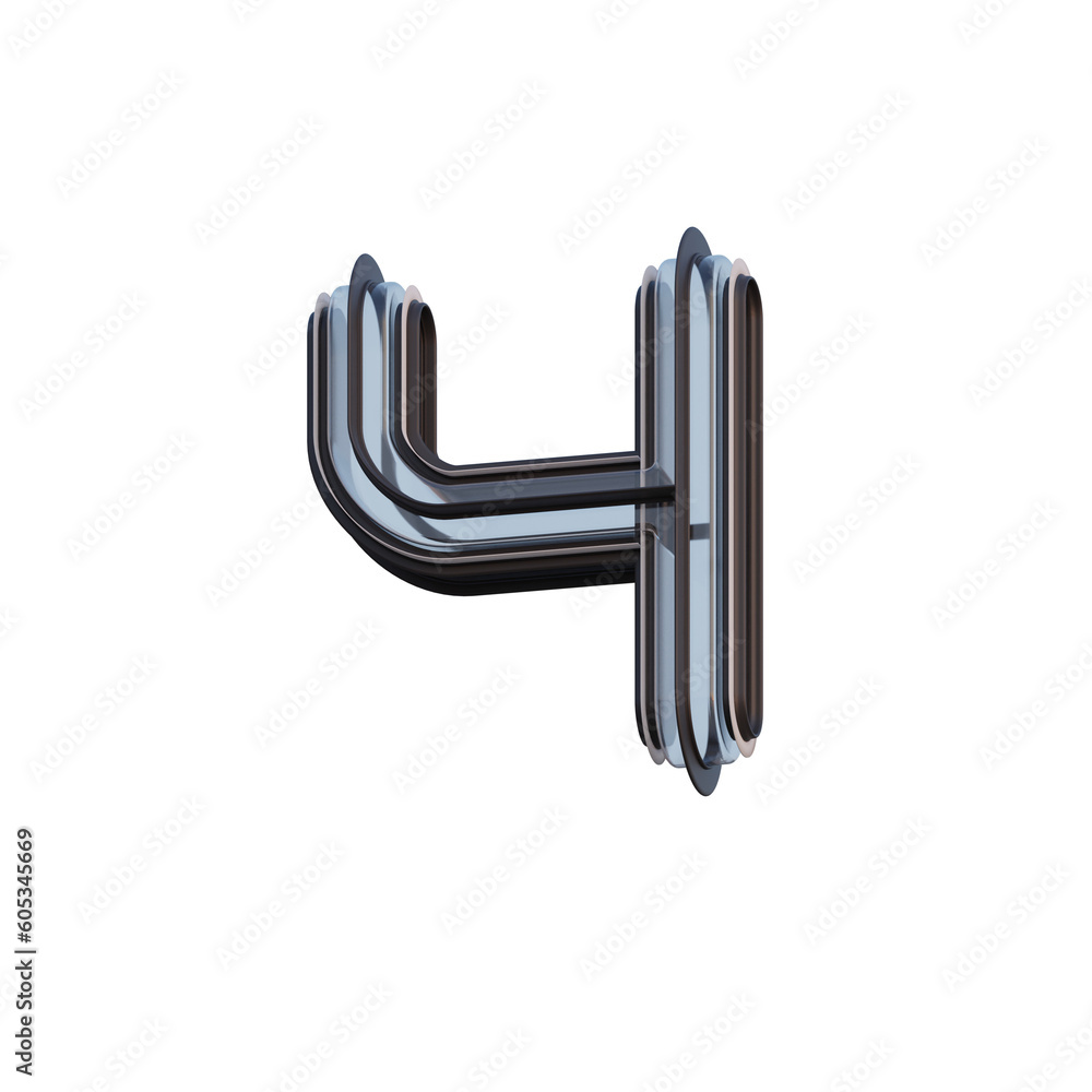 Tech or Futuristic 3D Alphabet or PNG Letters Tech or Futuristic 3D Alphabet or PNG Letters