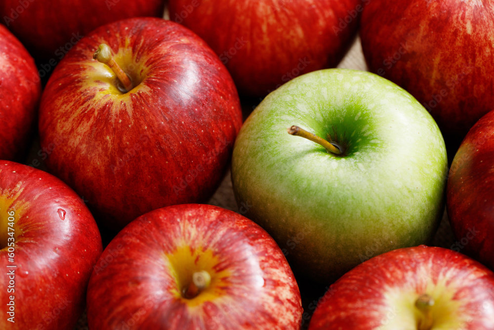 fresh red apple texture background in the supermarket fresh red apple texture background in the supermarket