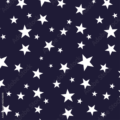 Stars Pattern Seamless Background