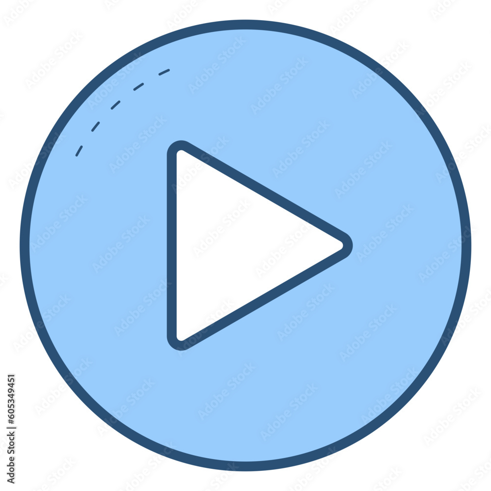 play button illustration