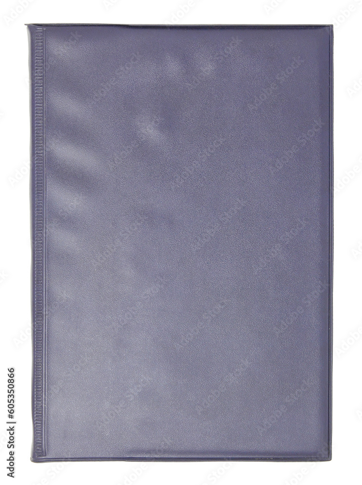 leather book cover isolated with clipping path for mockup leather book cover isolated with clipping path for mockup