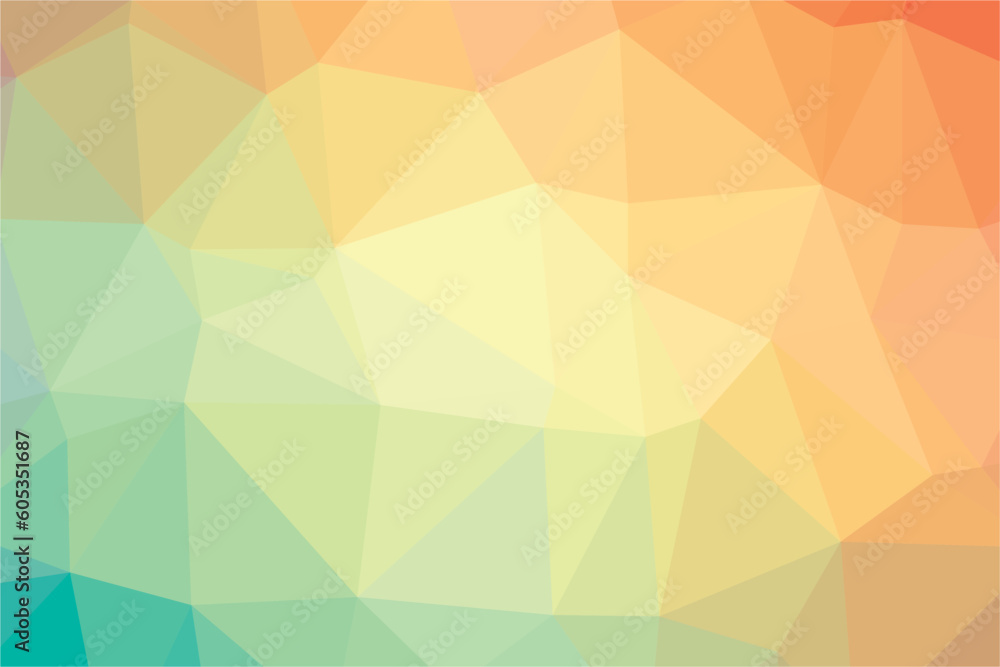 Multicolor polygon pattern. Low poly design
Multicolor polygon pattern. Low poly design