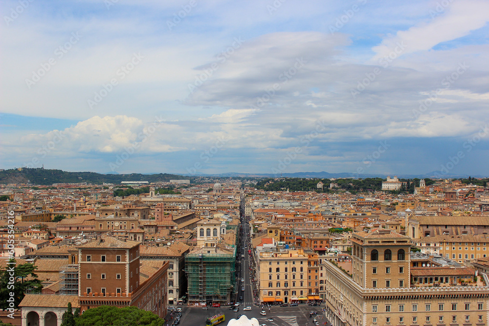 view over Rome 