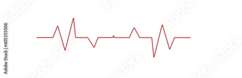 Heartbeat line.world heart health day.pulse tracking. EKG and heart symbol. vector design eps 10.