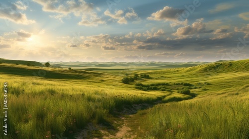 A vast expanse of grassland © WU