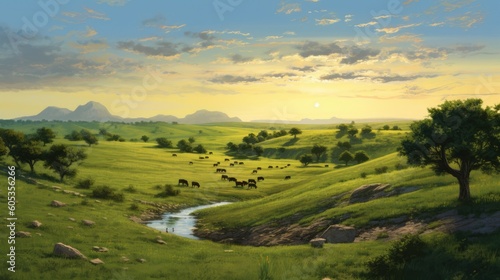 A vast expanse of grassland © WU