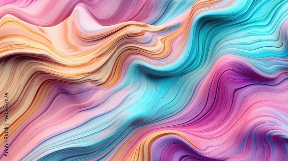 The abstract flowing background of colored pigments The abstract flowing background of colored pigments