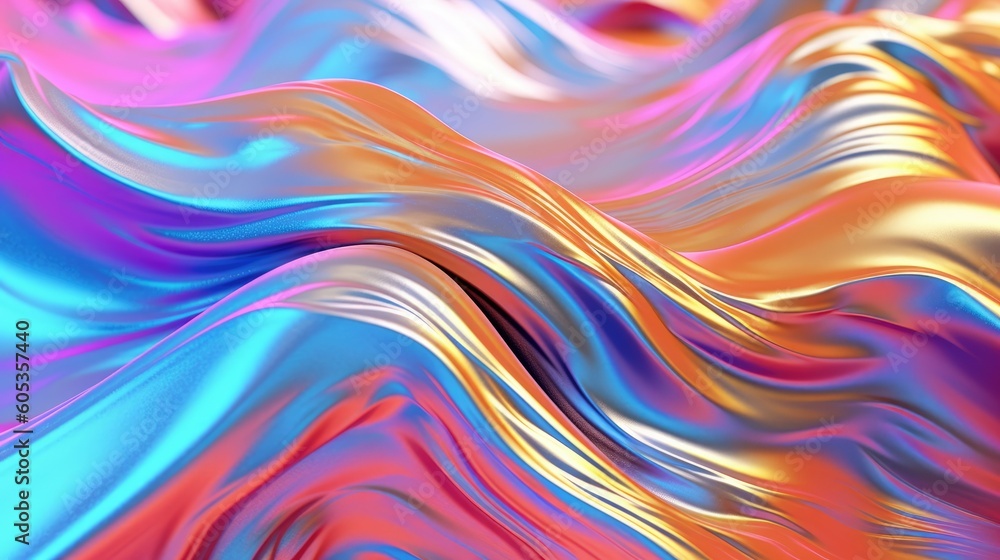 The abstract flowing background of colored pigments The abstract flowing background of colored pigments