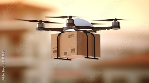 Drone delivery, generative ai