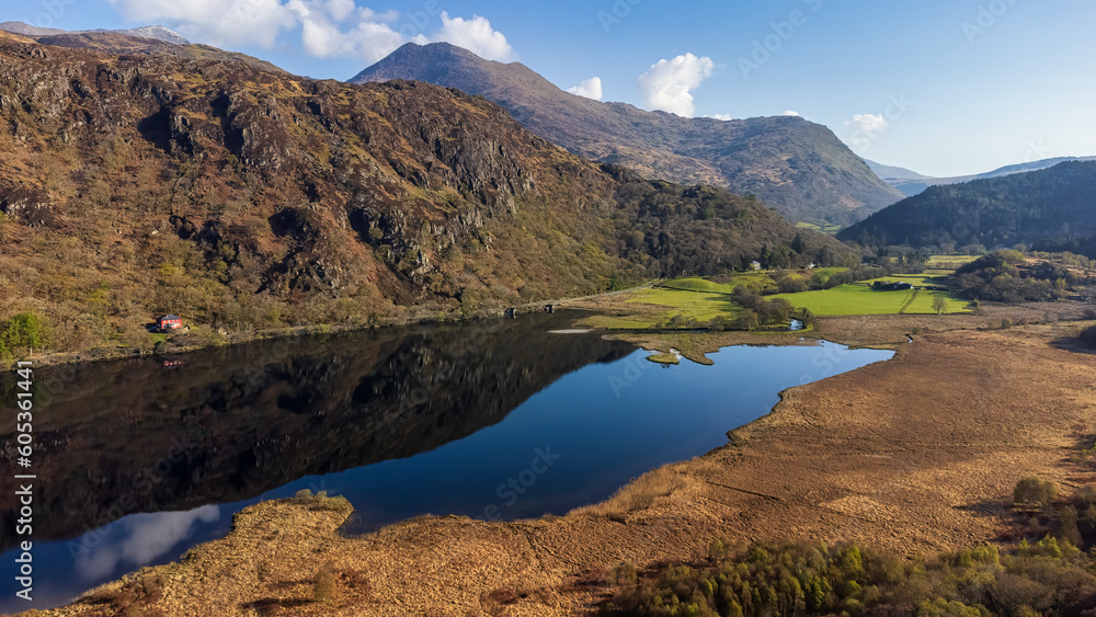 Obraz premium Llyn Dinas