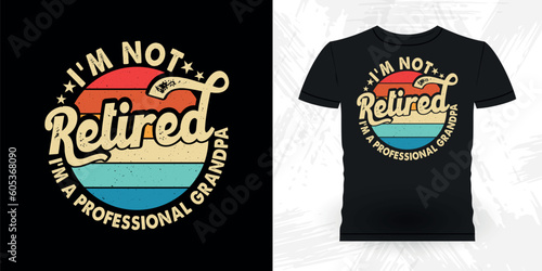  Funny Retirement Pension Retired Retro Vintage Retirement T-shirt Design