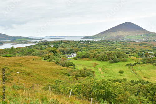 Letterfrack; Ireland - september 13 2022 : Connemara National Park