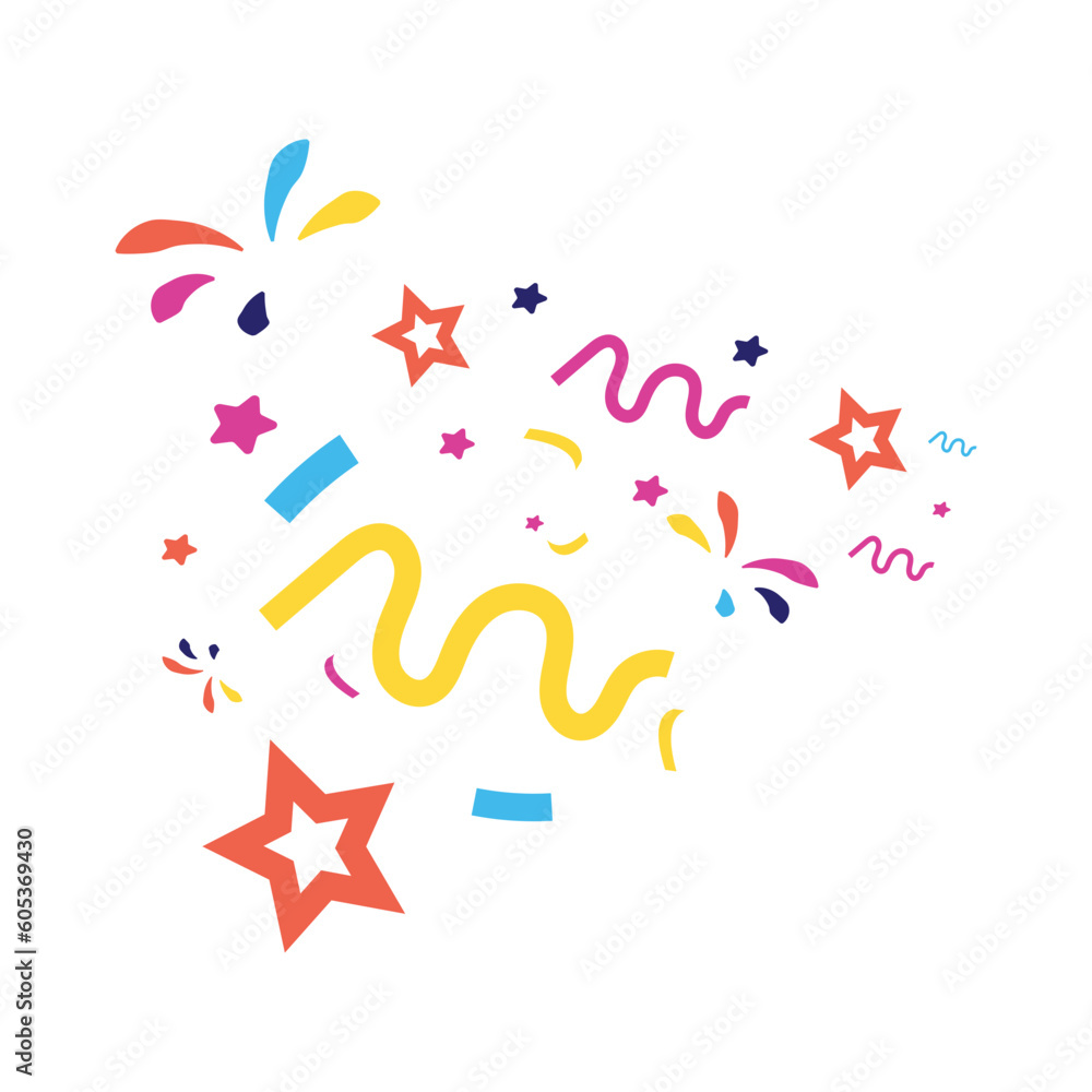 Fototapeta premium Colorful Confetti