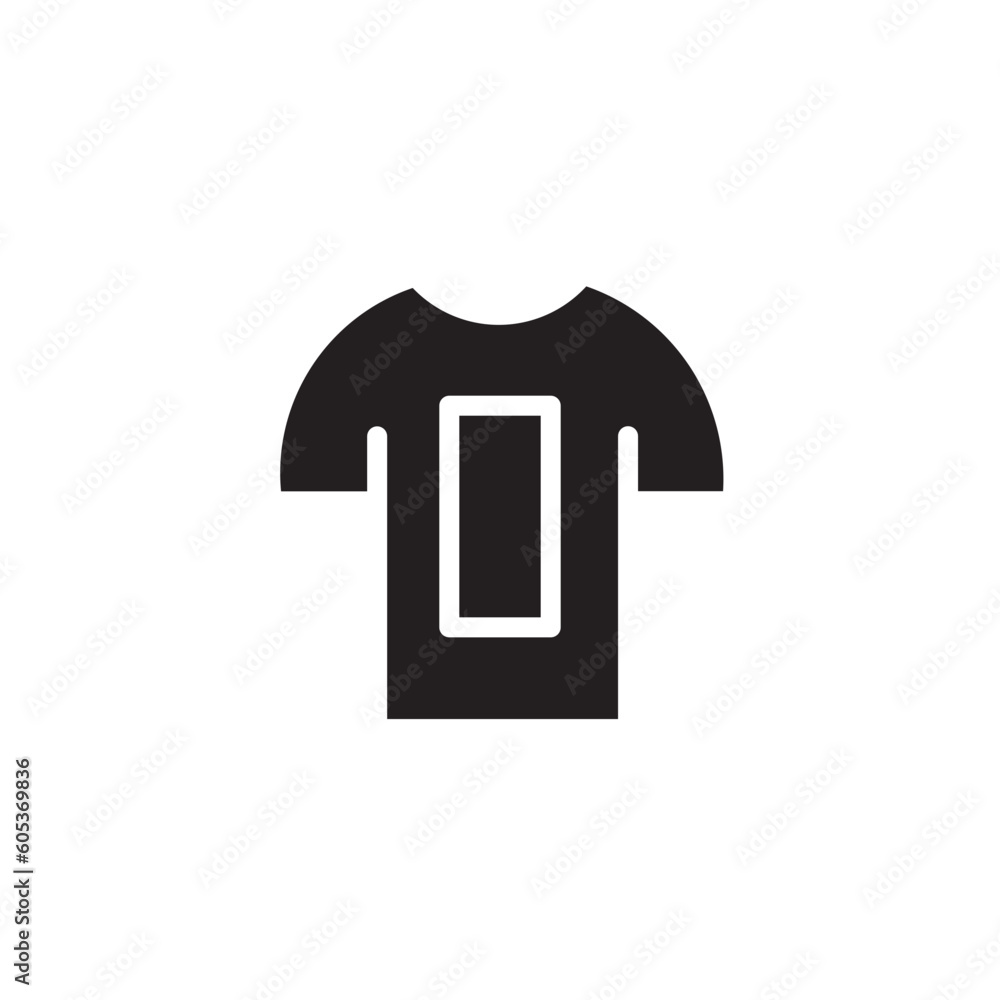 Printing Shirt Tshit Solid Icon Printing Shirt Tshit Solid Icon