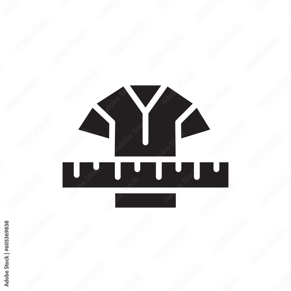 Scale Sewing Shirts Solid Icon Scale Sewing Shirts Solid Icon