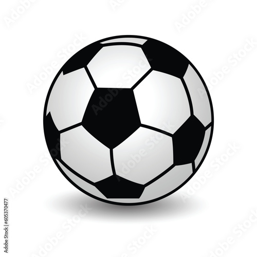 Soccer Ball Symbol  Football Ball Icon stock illustration