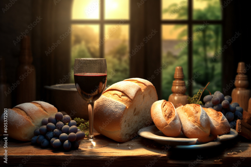 Fototapeta premium Corprus Christi Feast Concept