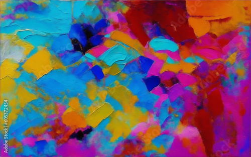 colorful abstract art  watercolor  create with generative Ai