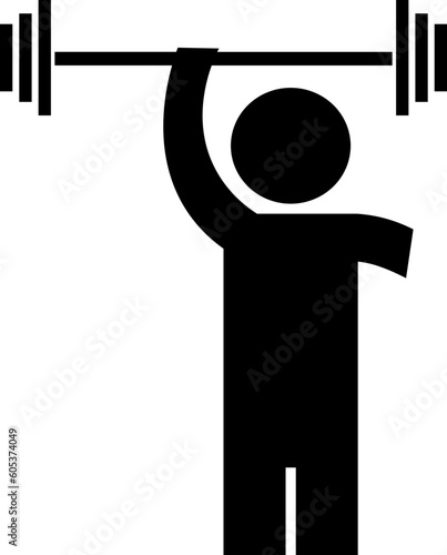 Vector signs and symbols of competitive sports for people with disabilities.