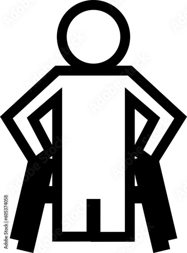 Disabled, sport, icon, thin, line, style