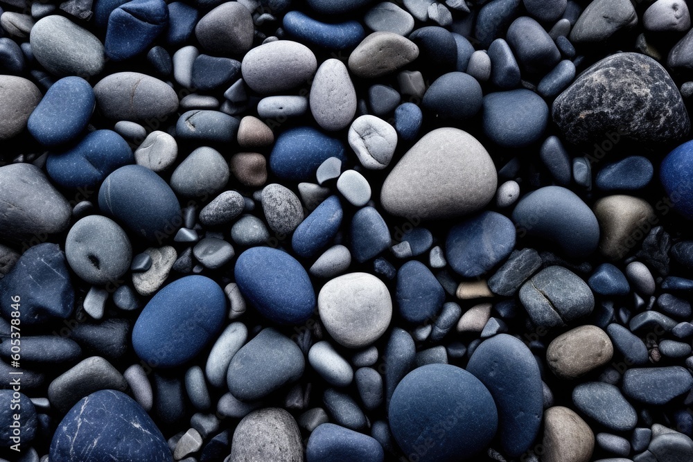 Beautiful background of rocks, stones, and pebbles for decorative us. Generative AI Beautiful background of rocks, stones, and pebbles for decorative us. Generative AI