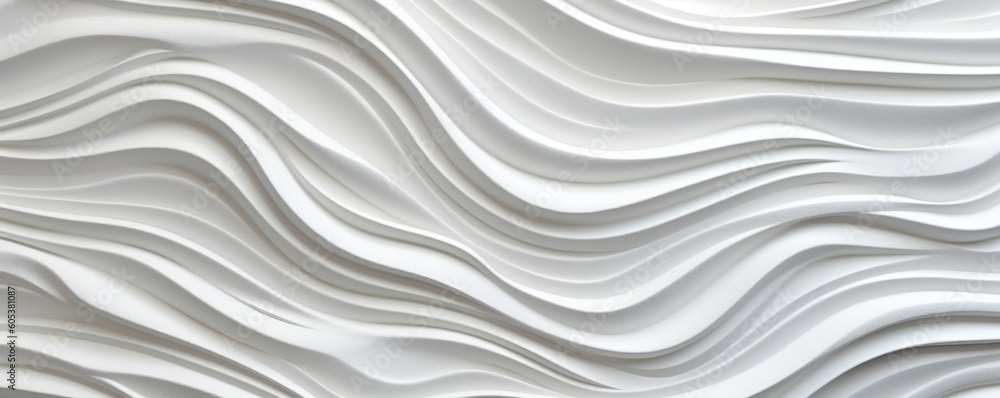 Abstract White Silky Smooth Elegant Ornate Texture Generative AI Abstract White Silky Smooth Elegant Ornate Texture Generative AI