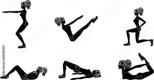 Mind, Body, Silhouette: Embracing Wellness through Exercise Shadows