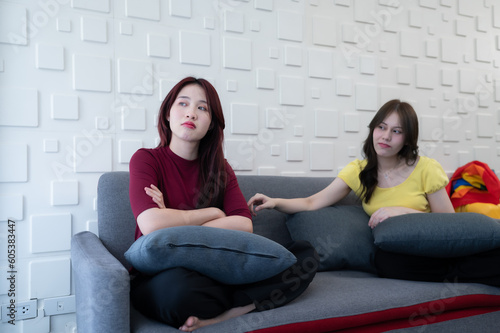 The LGBT couples and their feelings must be placated by the other party in order for them to reconcile.