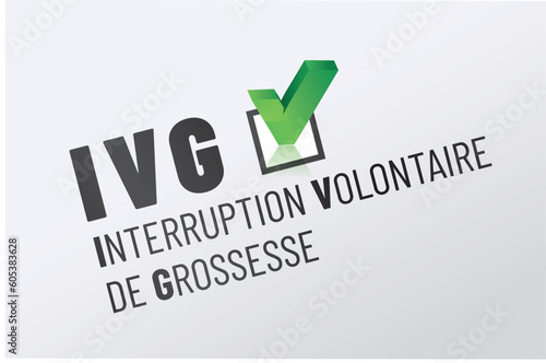 IVG - interruption volontaire de grossesse en France