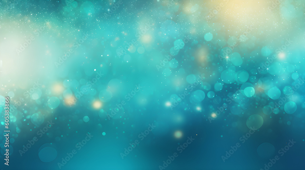 blurred gradient glitter background [aquamarine] - 16:9