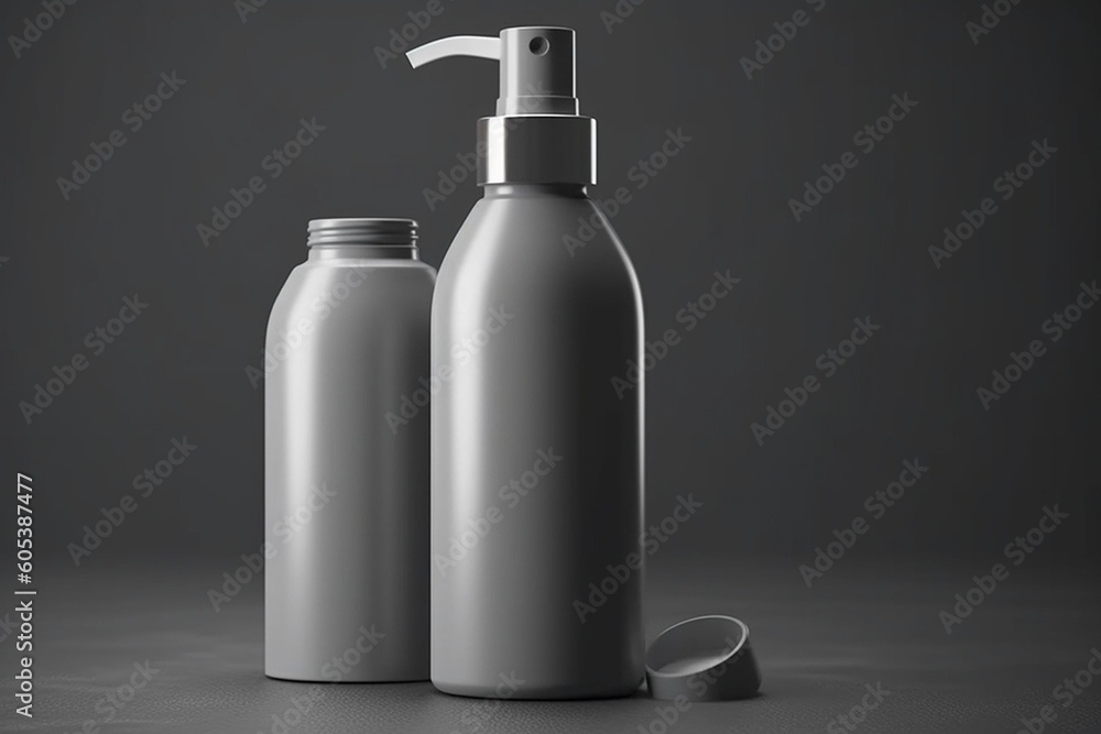 Bathroom's Daily used Items, Copy space AI Generative Bathroom's Daily used Items, Copy space AI Generative