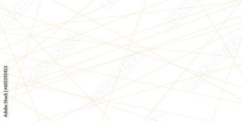 Abstract luxury orange geometric random chaotic lines background. 