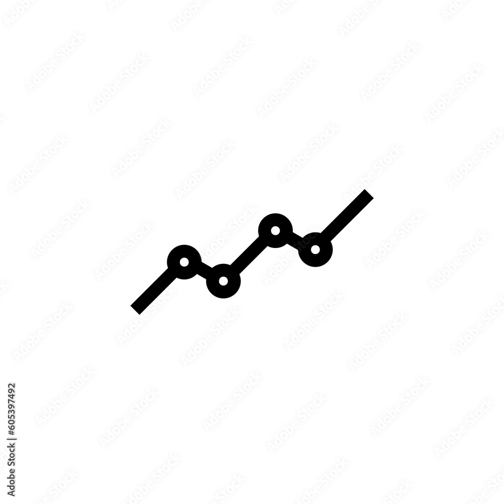 Analytics icon isolated on white background Analytics icon isolated on white background