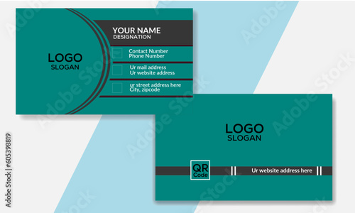 Corporate businesscard design for personal identity