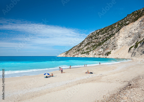 Myrtos beach  Kefalonia  Greece