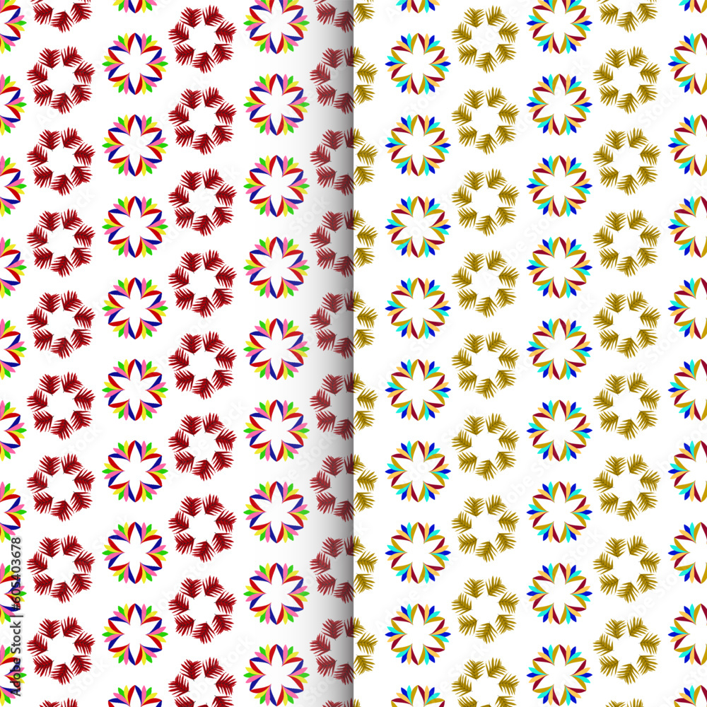 Pattern design in vector with adobe illustration, seamless pattern geomatic , organic Pattern design in vector with adobe illustration, seamless pattern geomatic , organic