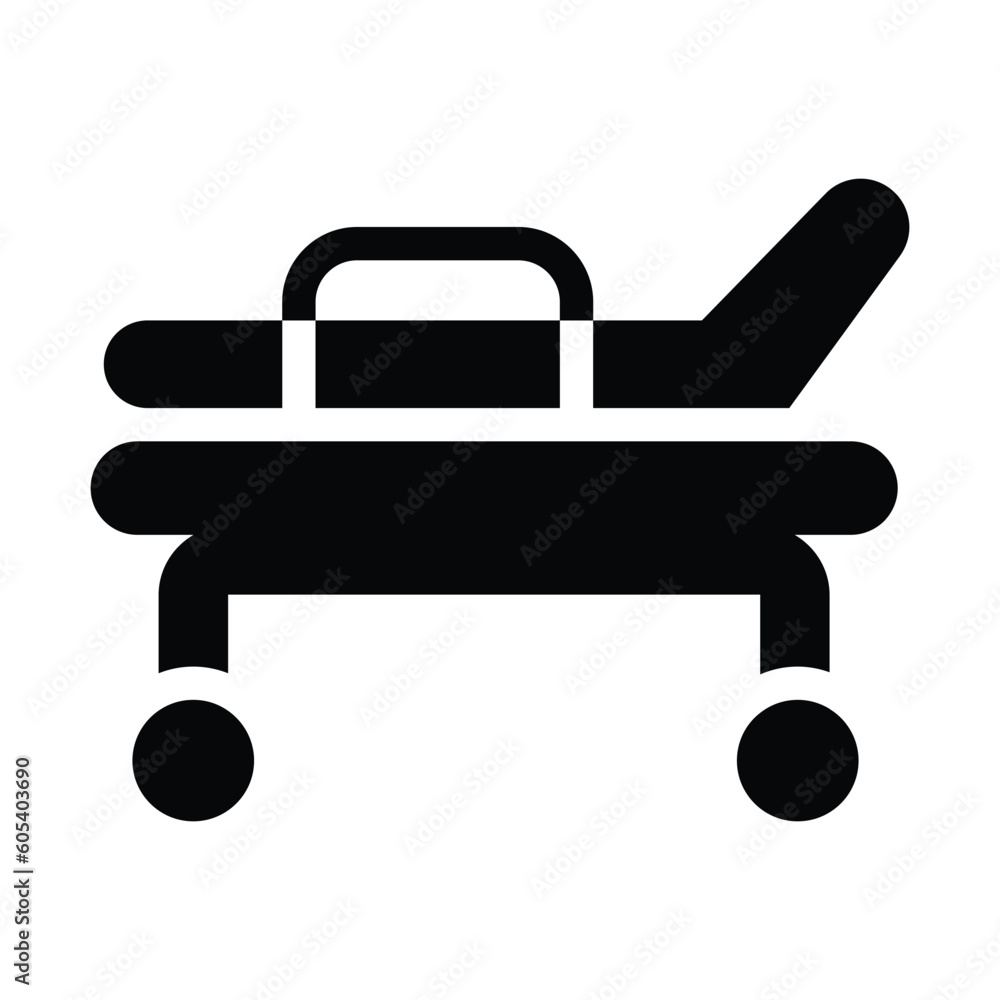 stretcher line icon illustration vector graphic stretcher line icon illustration vector graphic